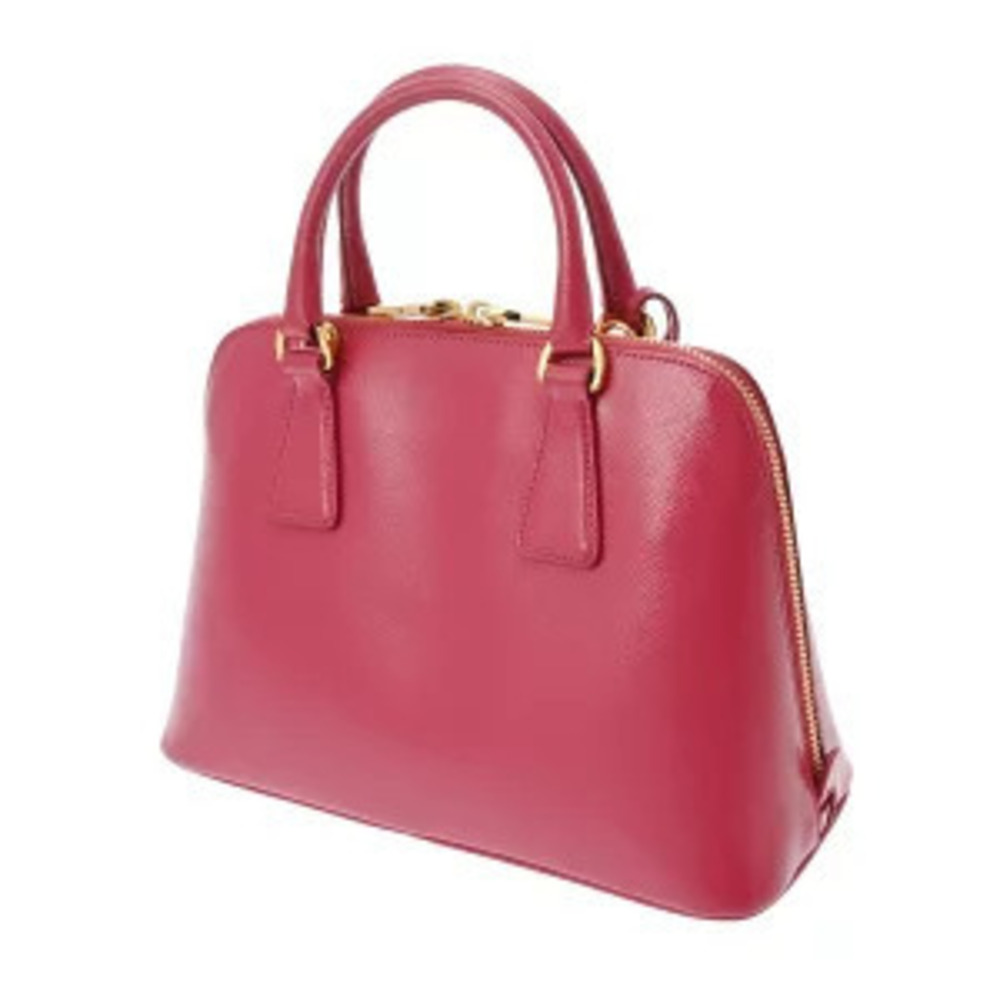 Prada Patent Pink Vernis Handbag Leather